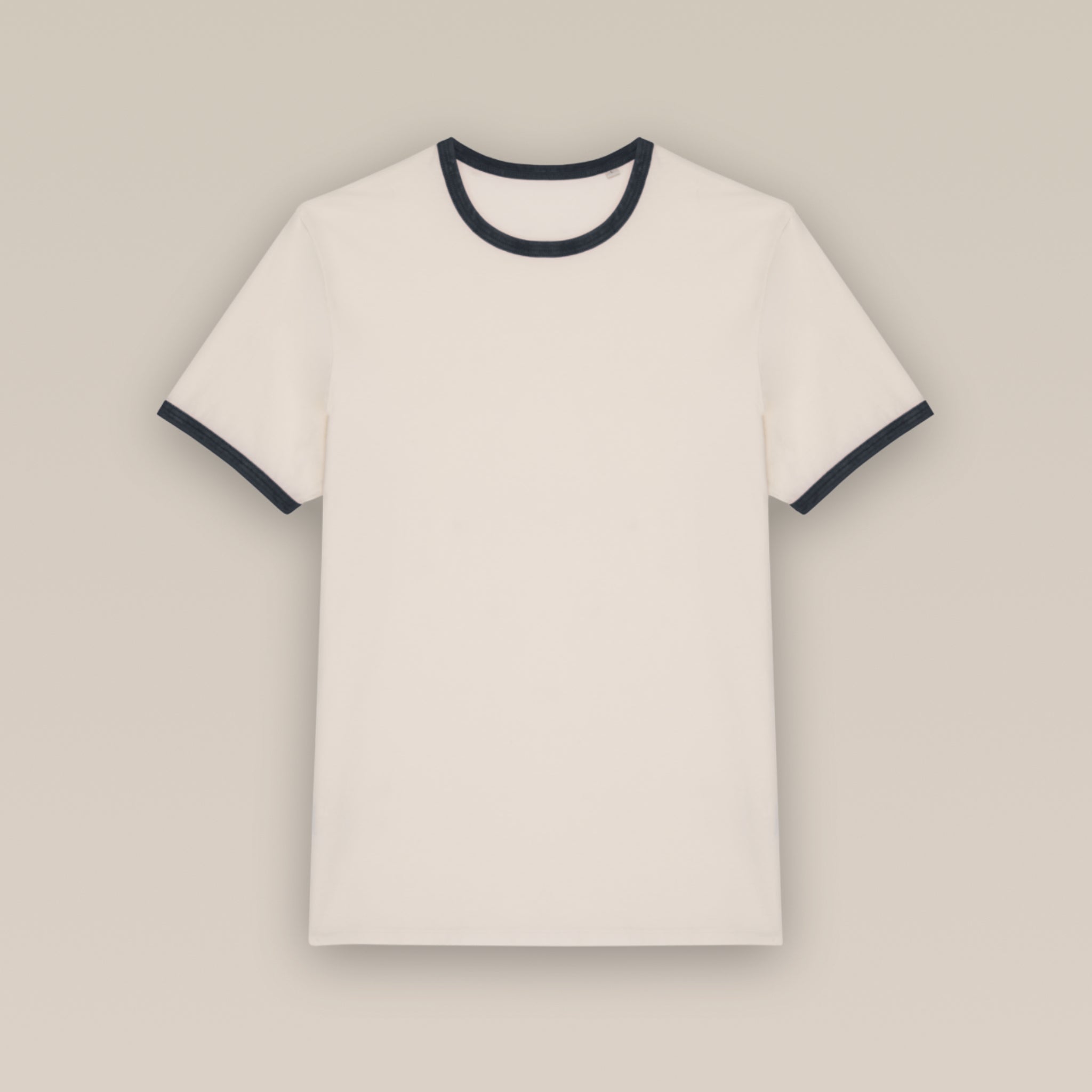 Men’s Ringer Tee: soft ringspun organic cotton - medium fit + retro style