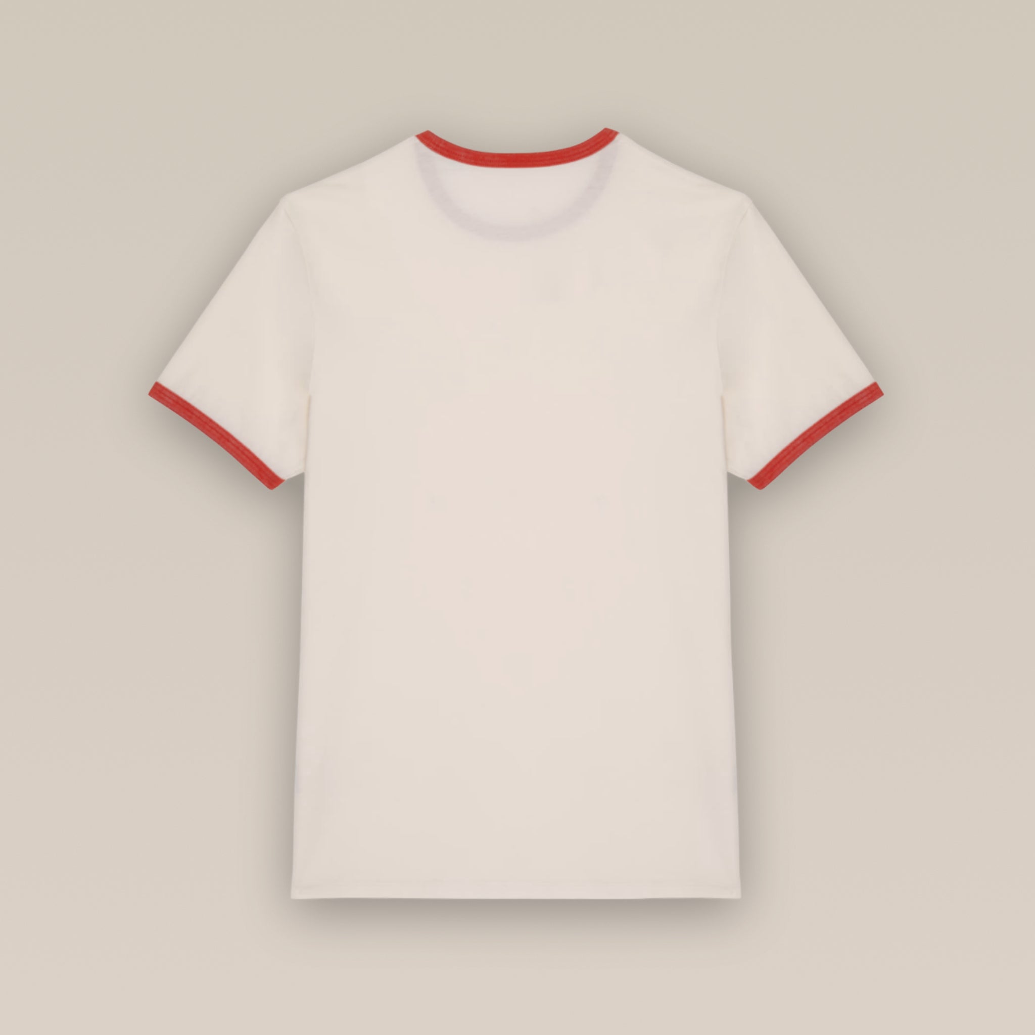 Men’s Ringer Tee: soft ringspun organic cotton - medium fit + retro style