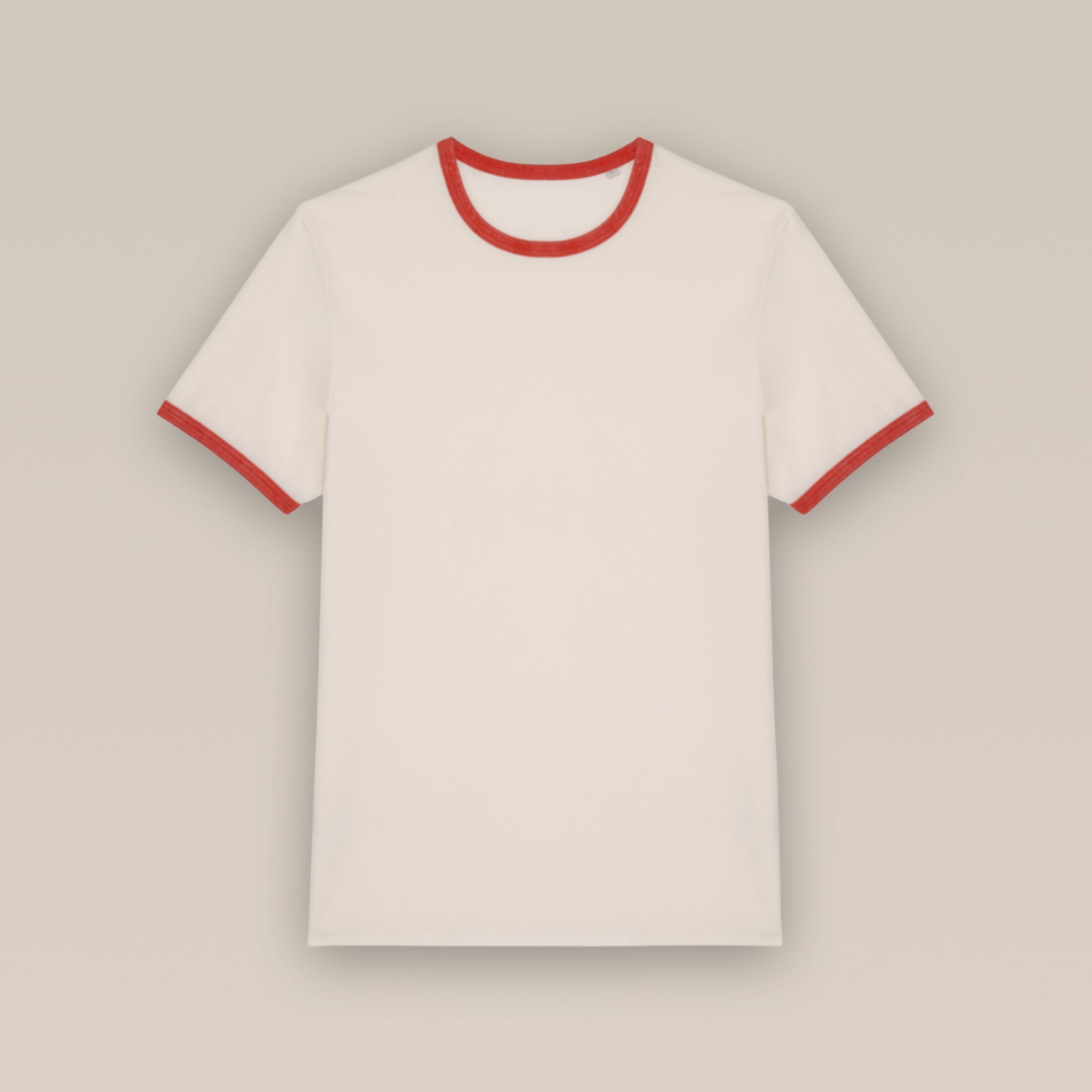 Men’s Ringer Tee: soft ringspun organic cotton - medium fit + retro style