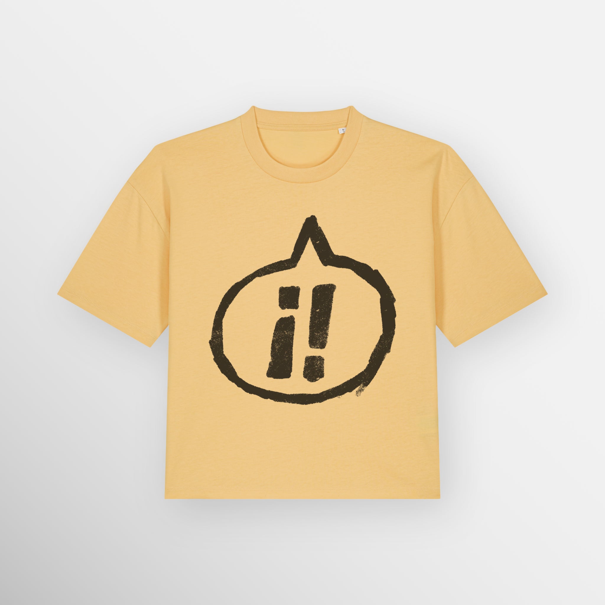 Exclaim Yerself Boxy Crop T-Shirt - Organic Cotton