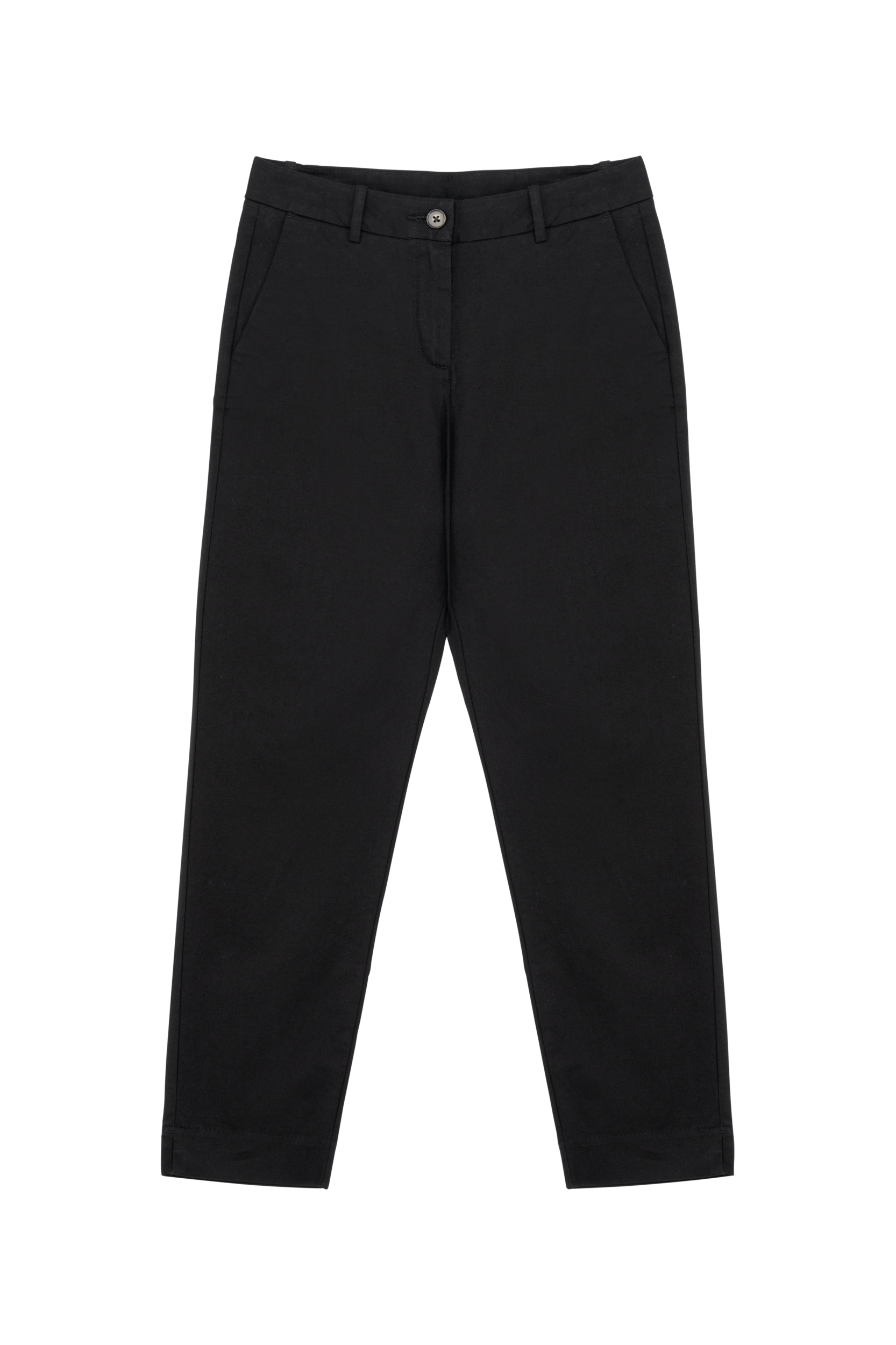 Women's Cropped Chinos | 98% Organic Cotton + 2% elastane