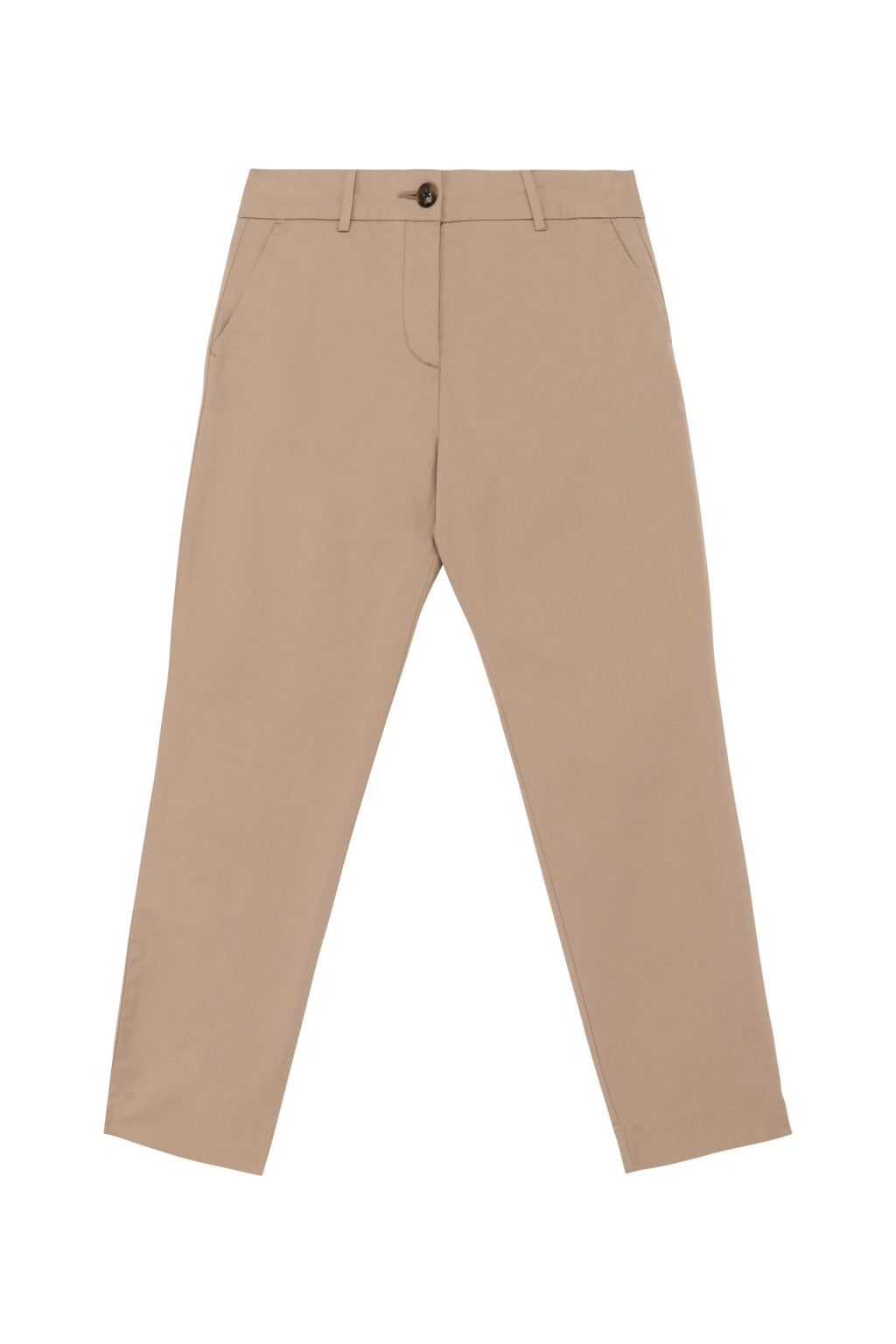 Women's Cropped Chinos | 98% Organic Cotton + 2% elastane