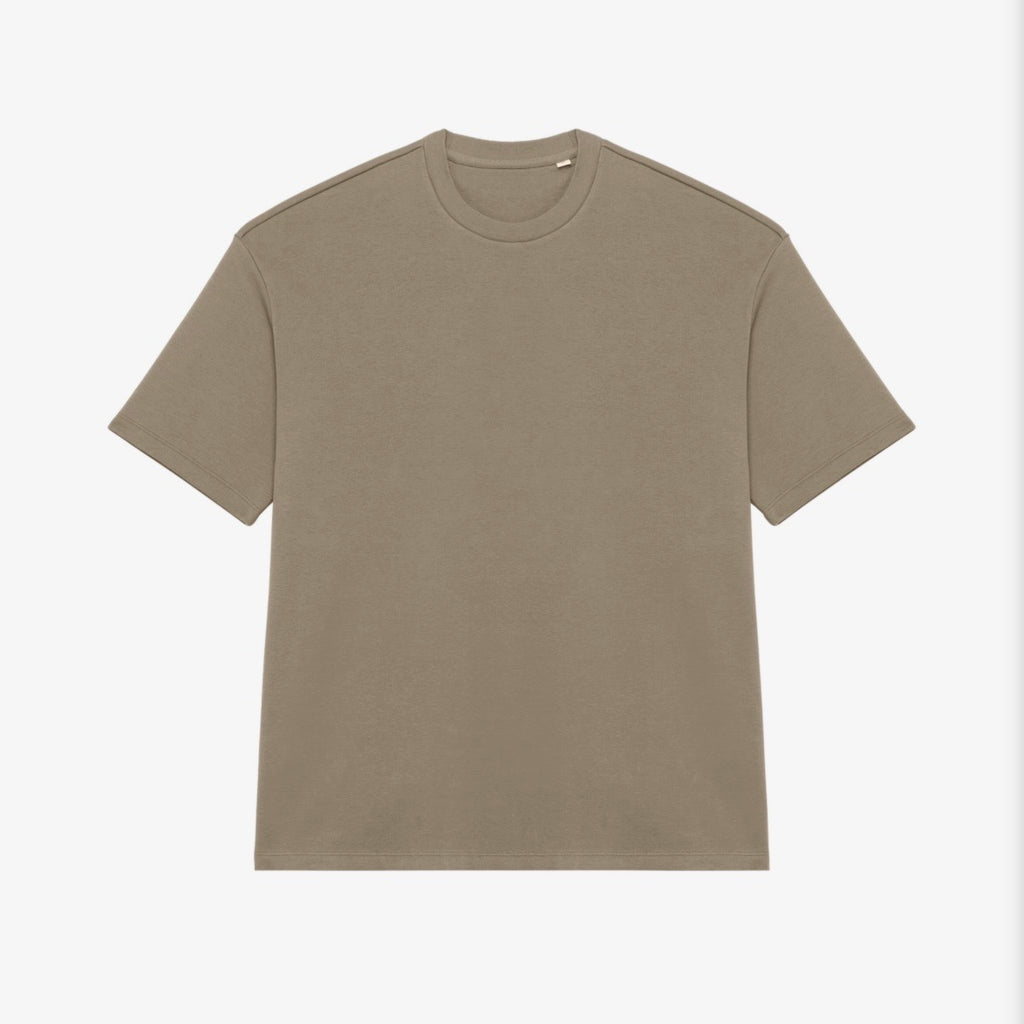 Last Chance: Heavy French Terry T-Shirt | 85% Organic Cotton + 15% Recycled Polyester