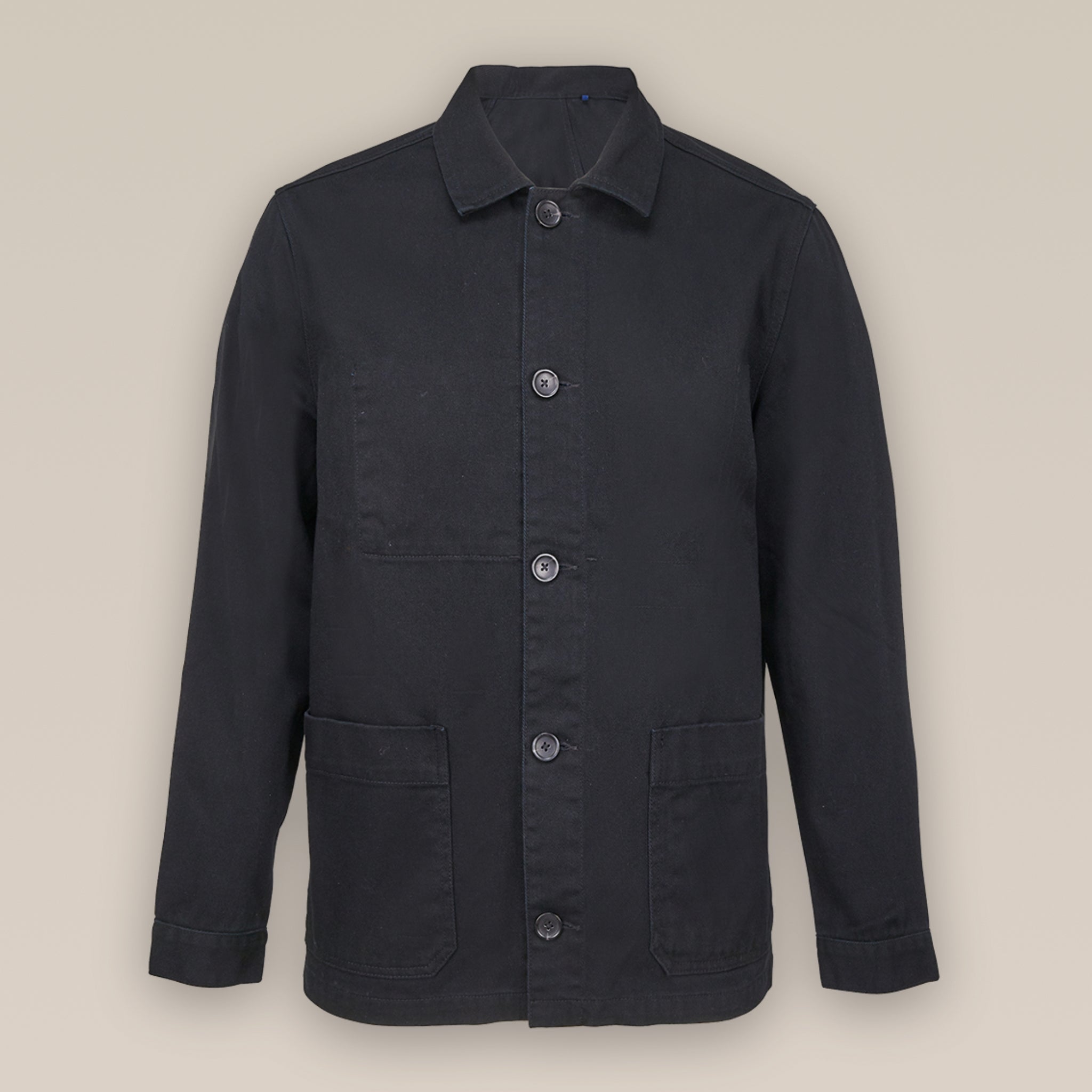 Smart Chore Jacket: durable organic cotton twill - medium fit + heritage style