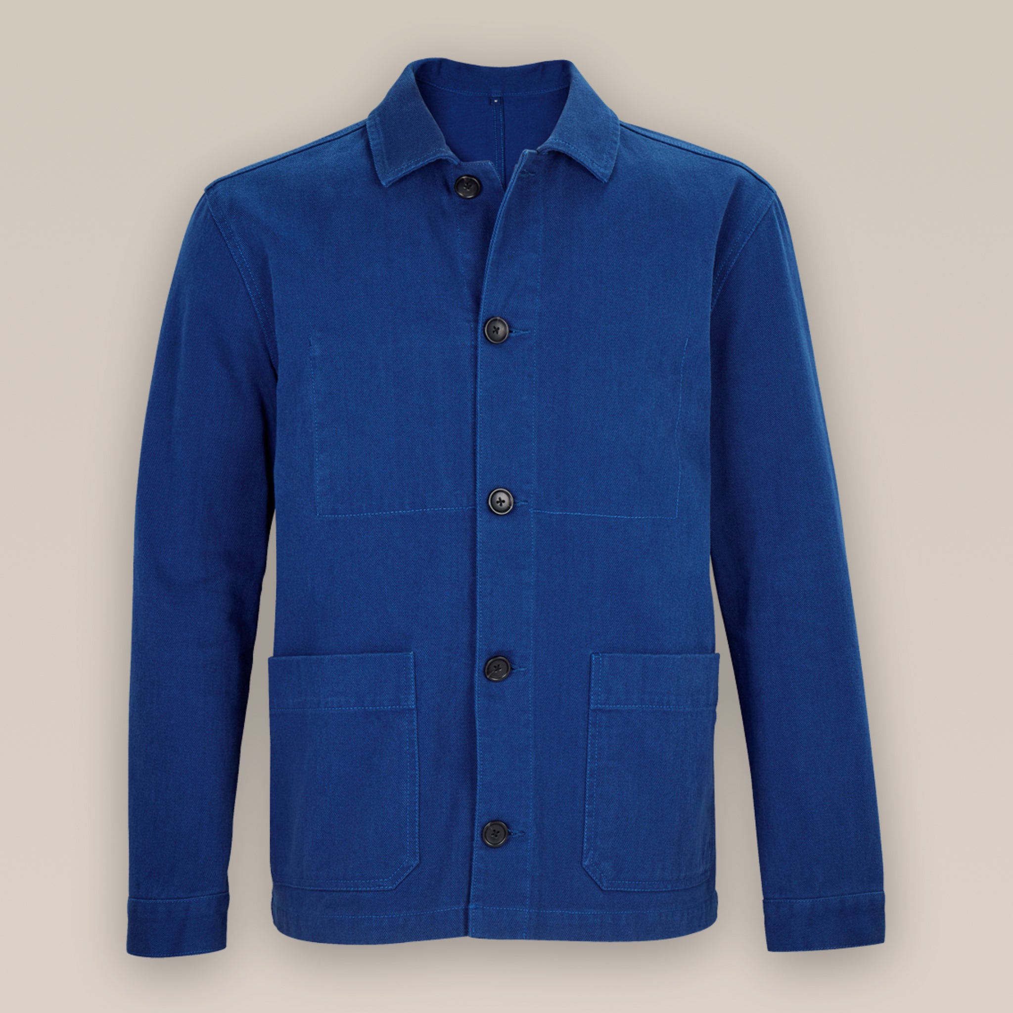 Smart Chore Jacket: durable organic cotton twill - medium fit + heritage style