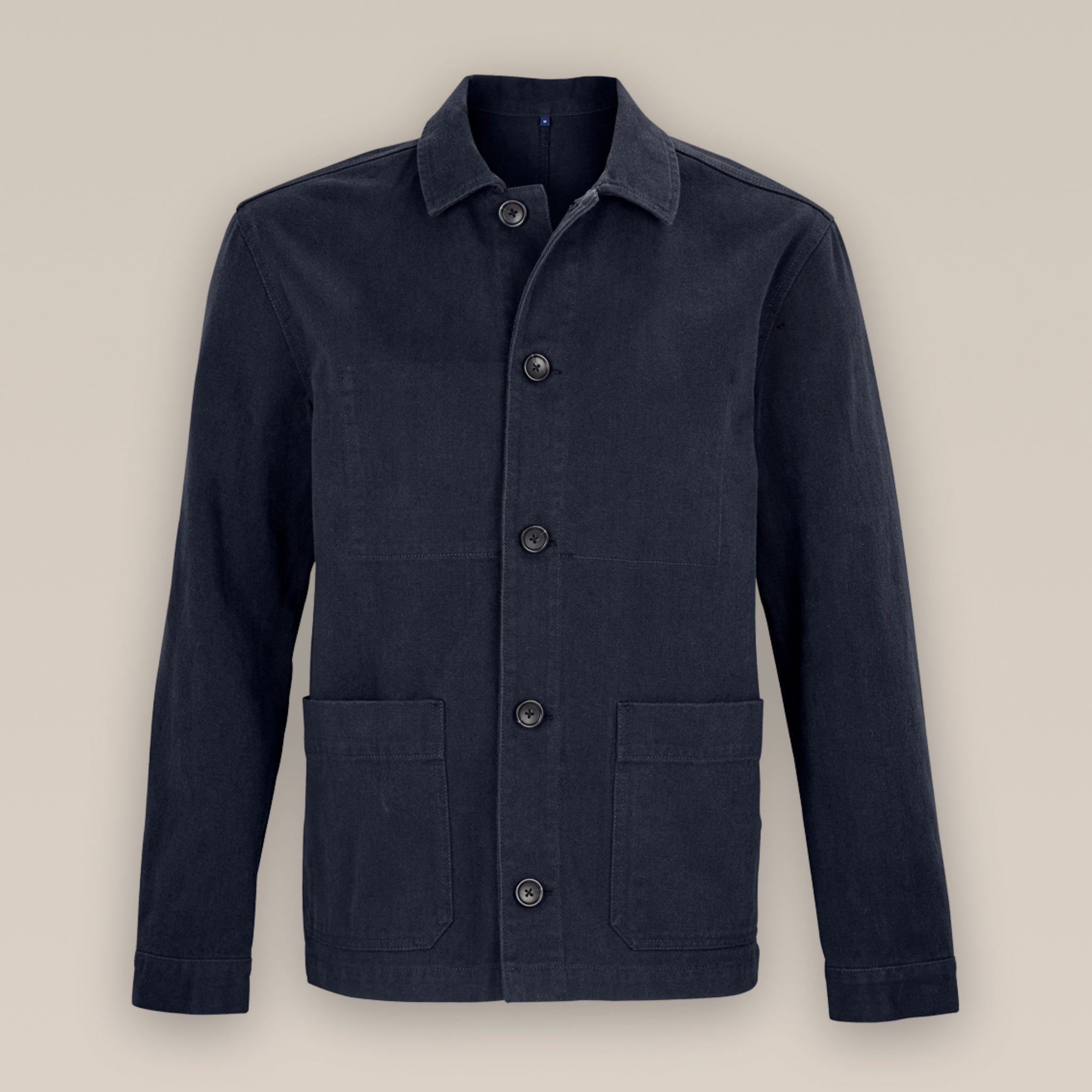 Smart Chore Jacket: durable organic cotton twill - medium fit + heritage style