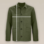 Smart Chore Jacket: durable organic cotton twill - medium fit + heritage style