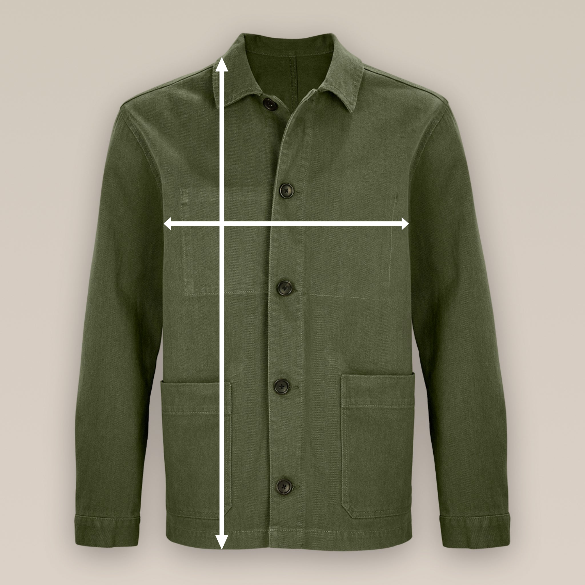 Smart Chore Jacket: durable organic cotton twill - medium fit + heritage style