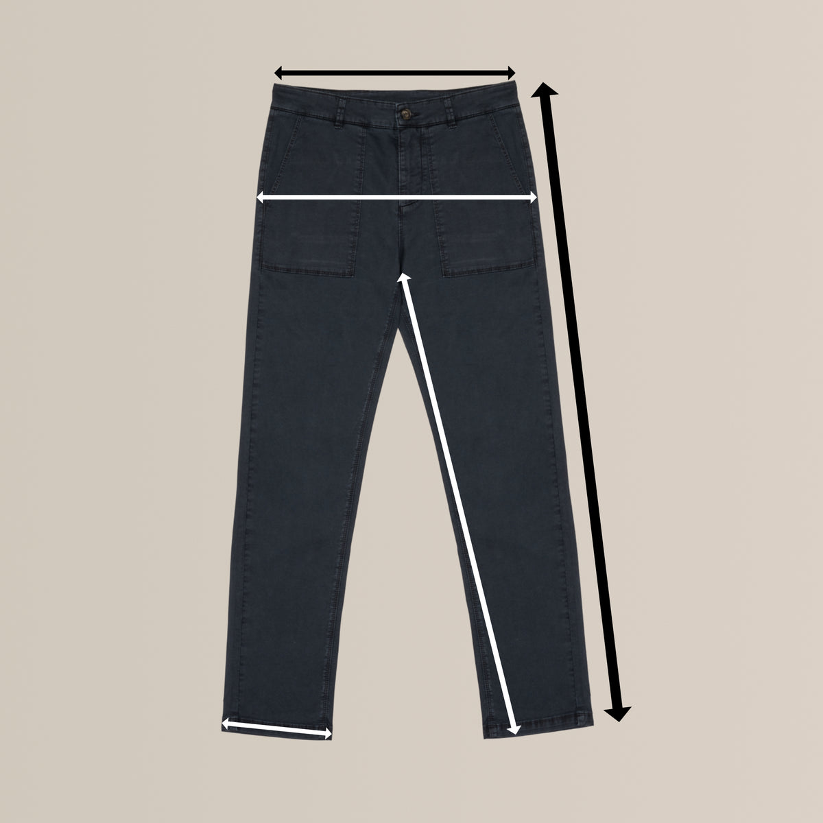 Twill Trousers | Organic Cotton