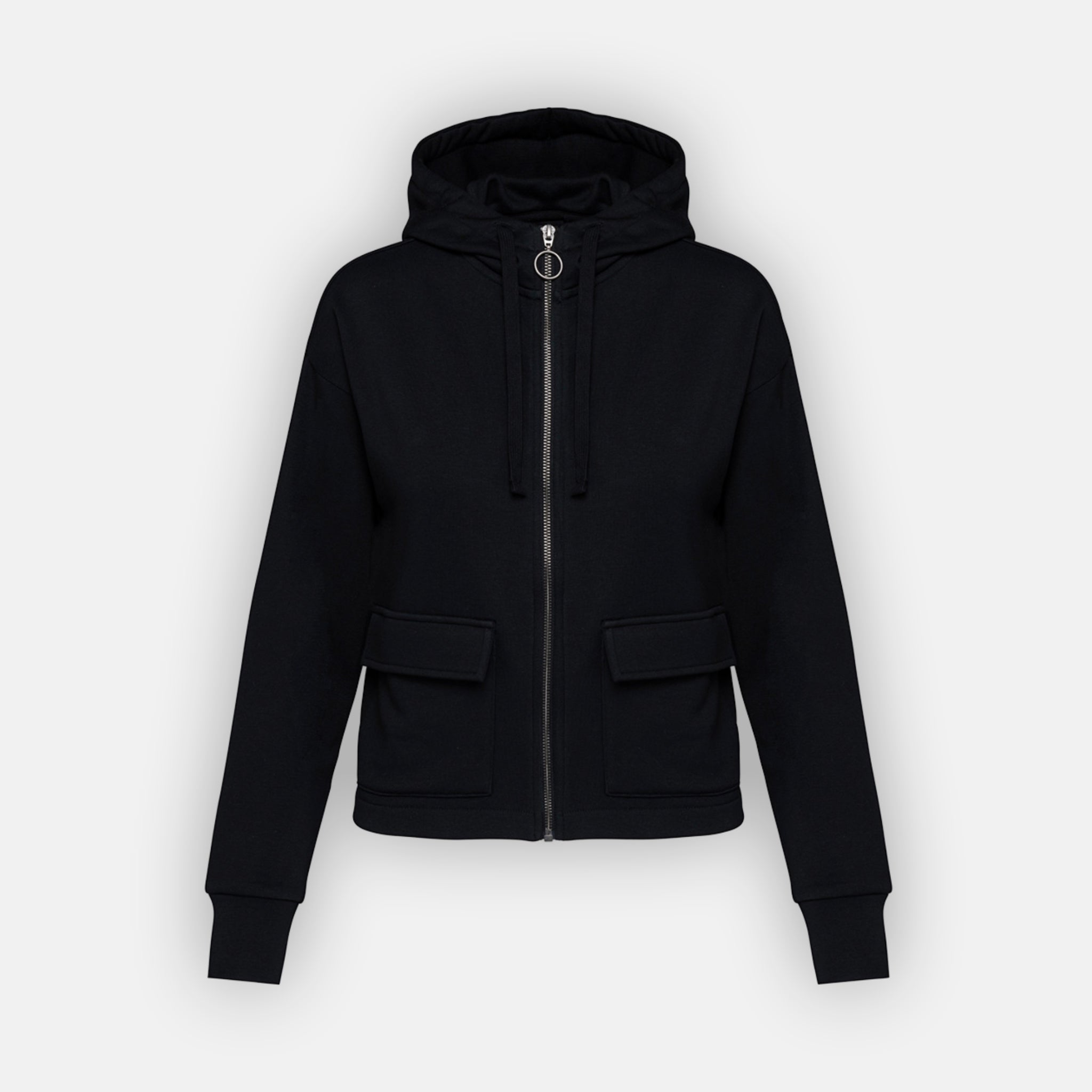 Women’s Cropped Hoodie | 85% Organic Cotton + 15% Recycled Polyester (300 gsm)