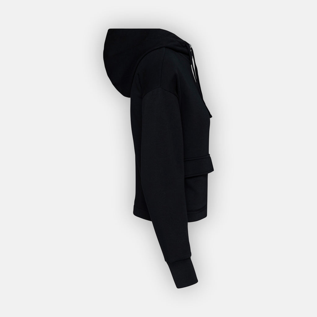 Women’s Cropped Hoodie | 85% Organic Cotton + 15% Recycled Polyester (300 gsm)