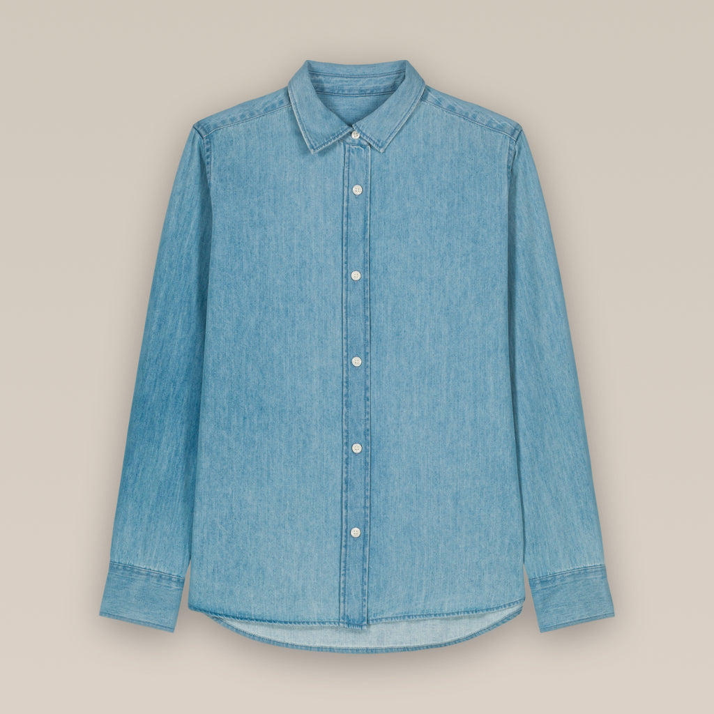 Women's Denim Shirt | Organic Cotton