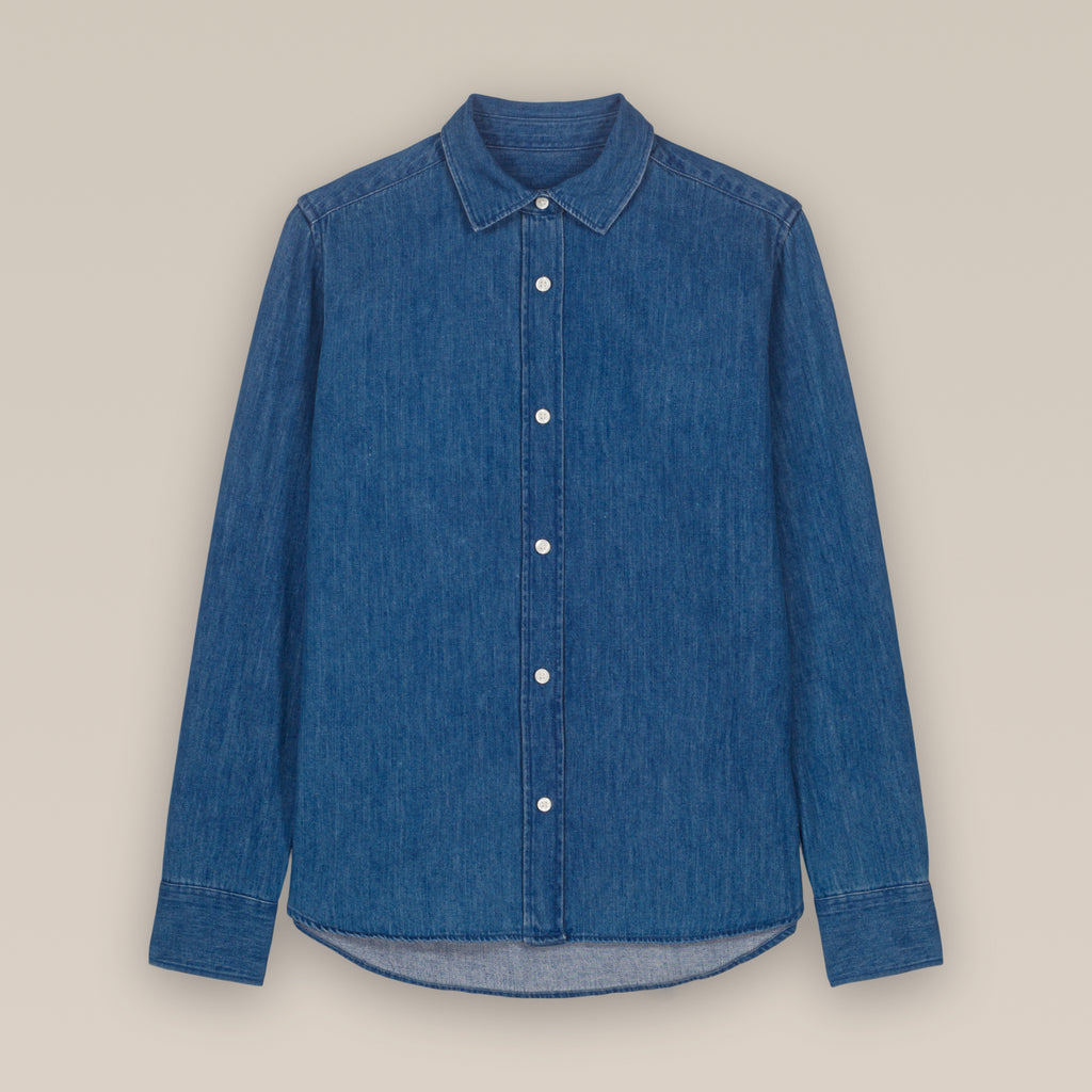 Women's Denim Shirt | Organic Cotton
