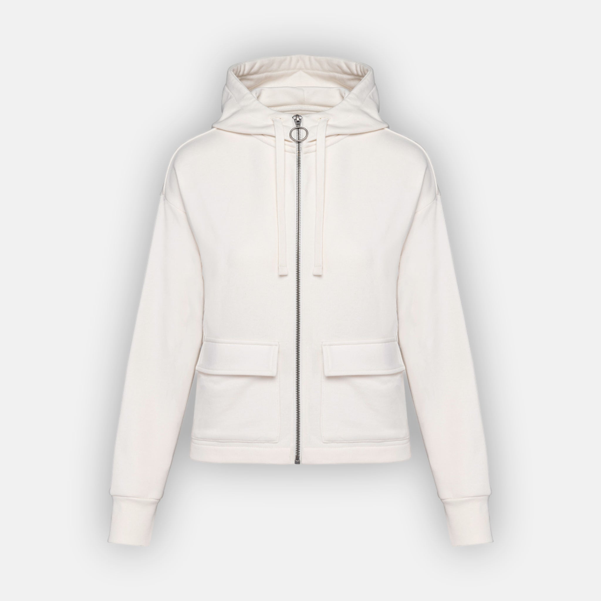 Women’s Cropped Hoodie | 85% Organic Cotton + 15% Recycled Polyester (300 gsm)