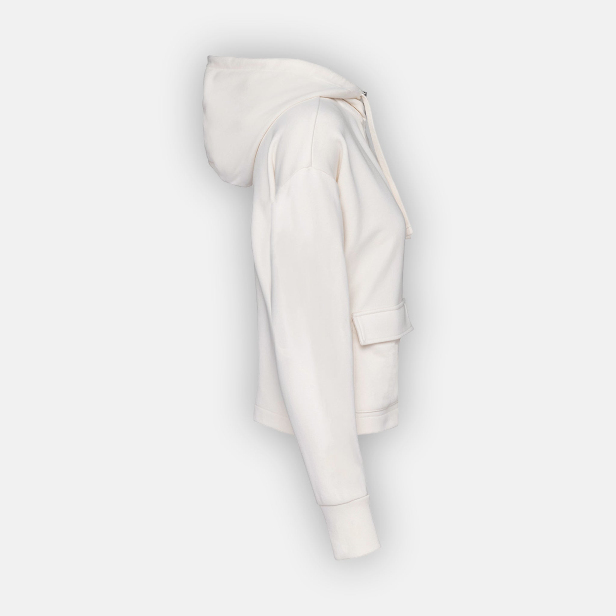 Women’s Cropped Hoodie | 85% Organic Cotton + 15% Recycled Polyester (300 gsm)