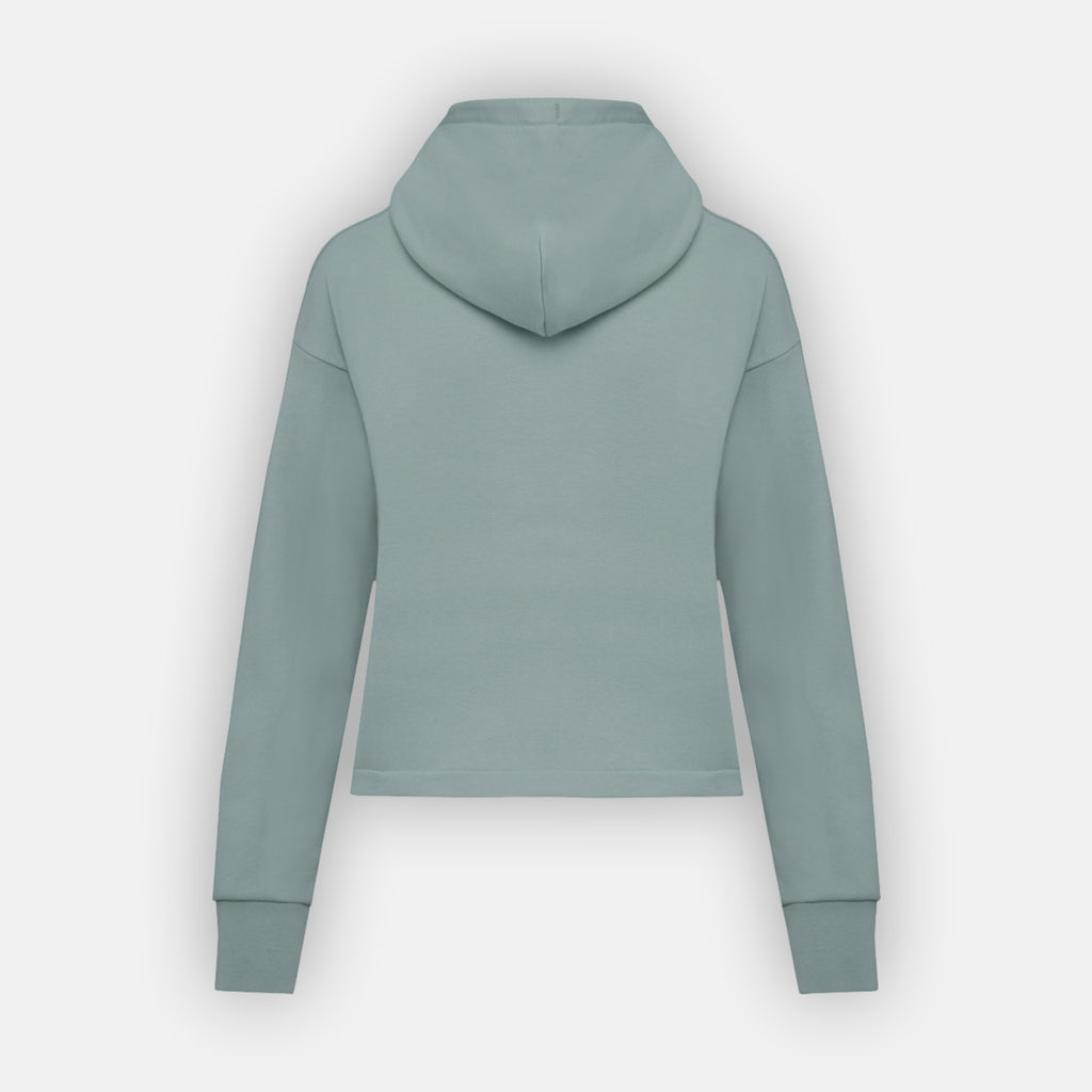 Women’s Cropped Hoodie | 85% Organic Cotton + 15% Recycled Polyester (300 gsm)