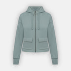 Women’s Cropped Hoodie | 85% Organic Cotton + 15% Recycled Polyester (300 gsm)