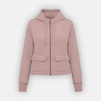 Women’s Cropped Hoodie | 85% Organic Cotton + 15% Recycled Polyester (300 gsm)