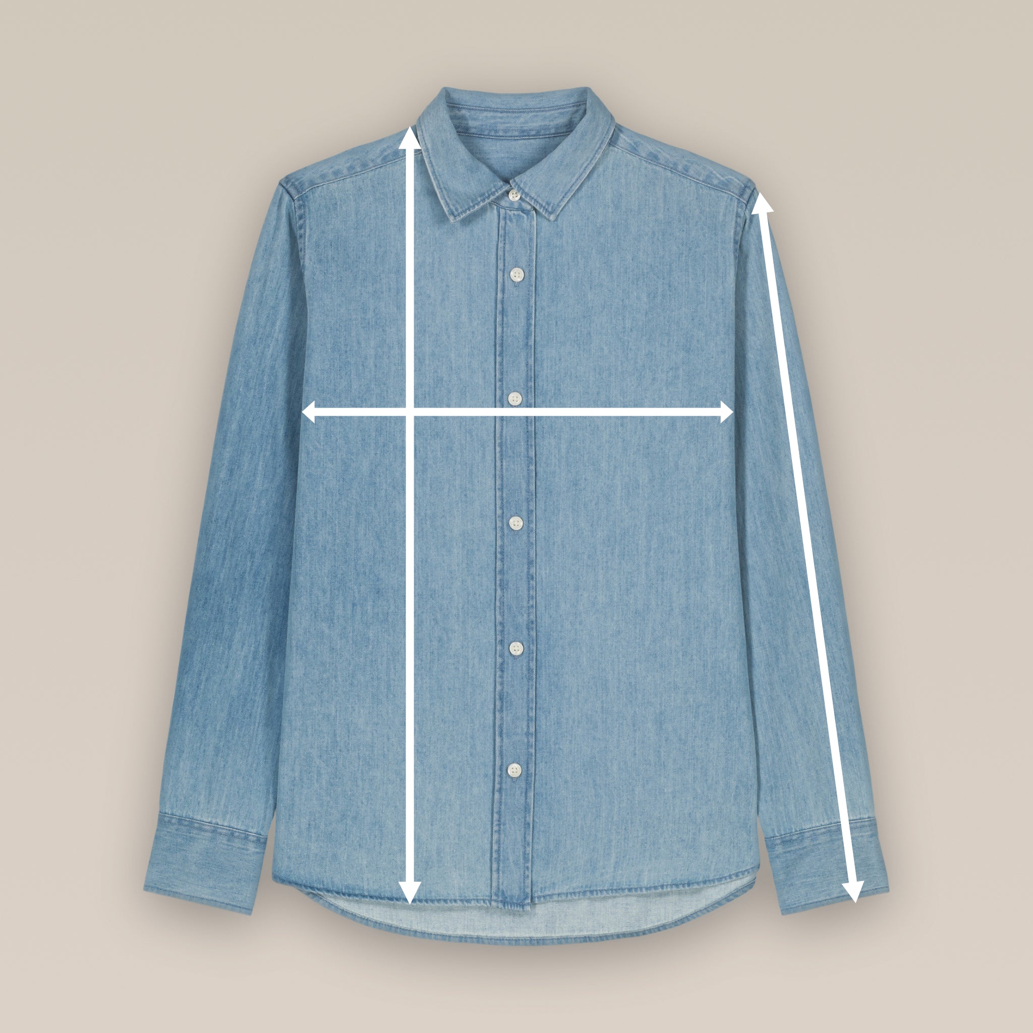Women's Denim Shirt | Organic Cotton