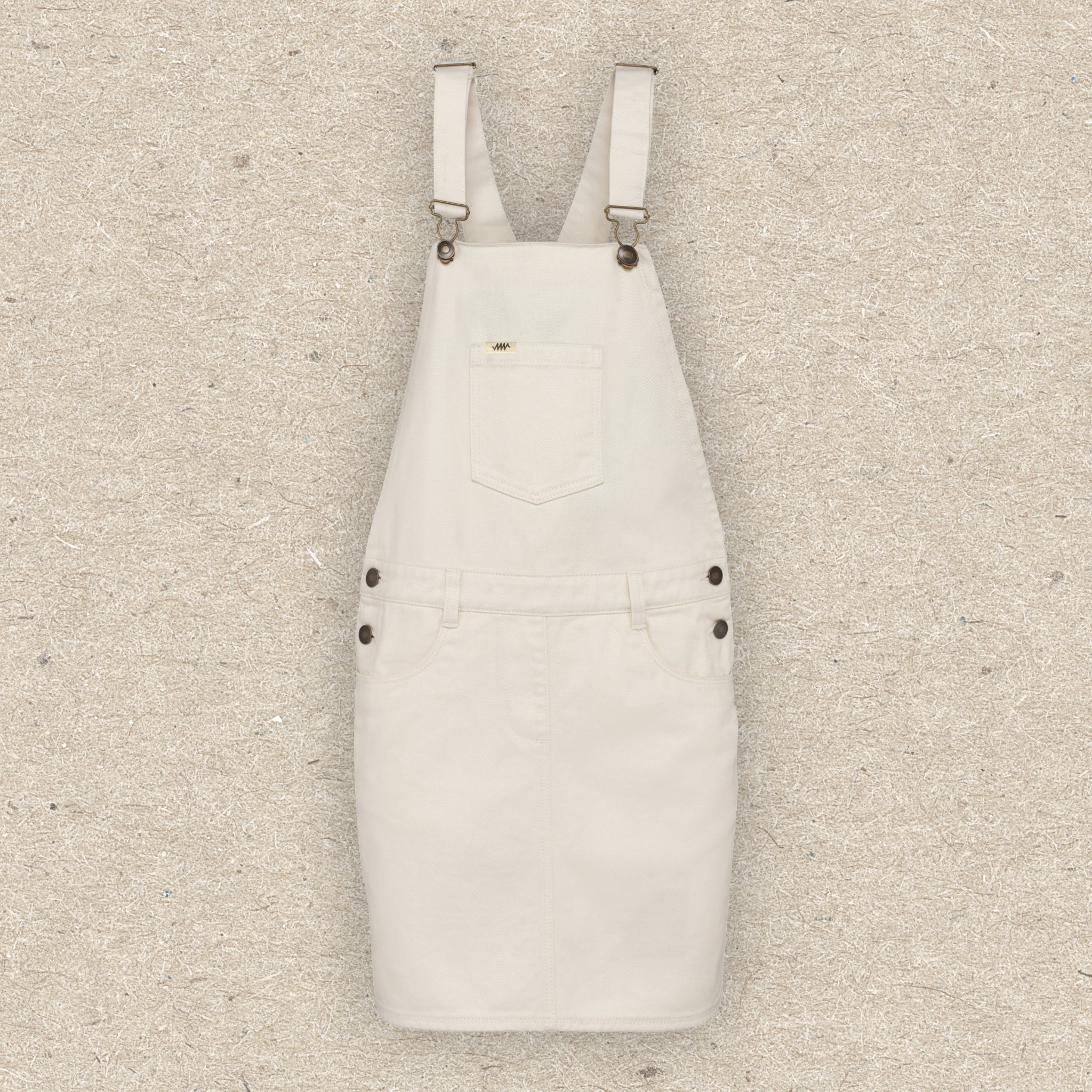 Women’s Dungaree Dress | 100% Organic Cotton (390 gsm)