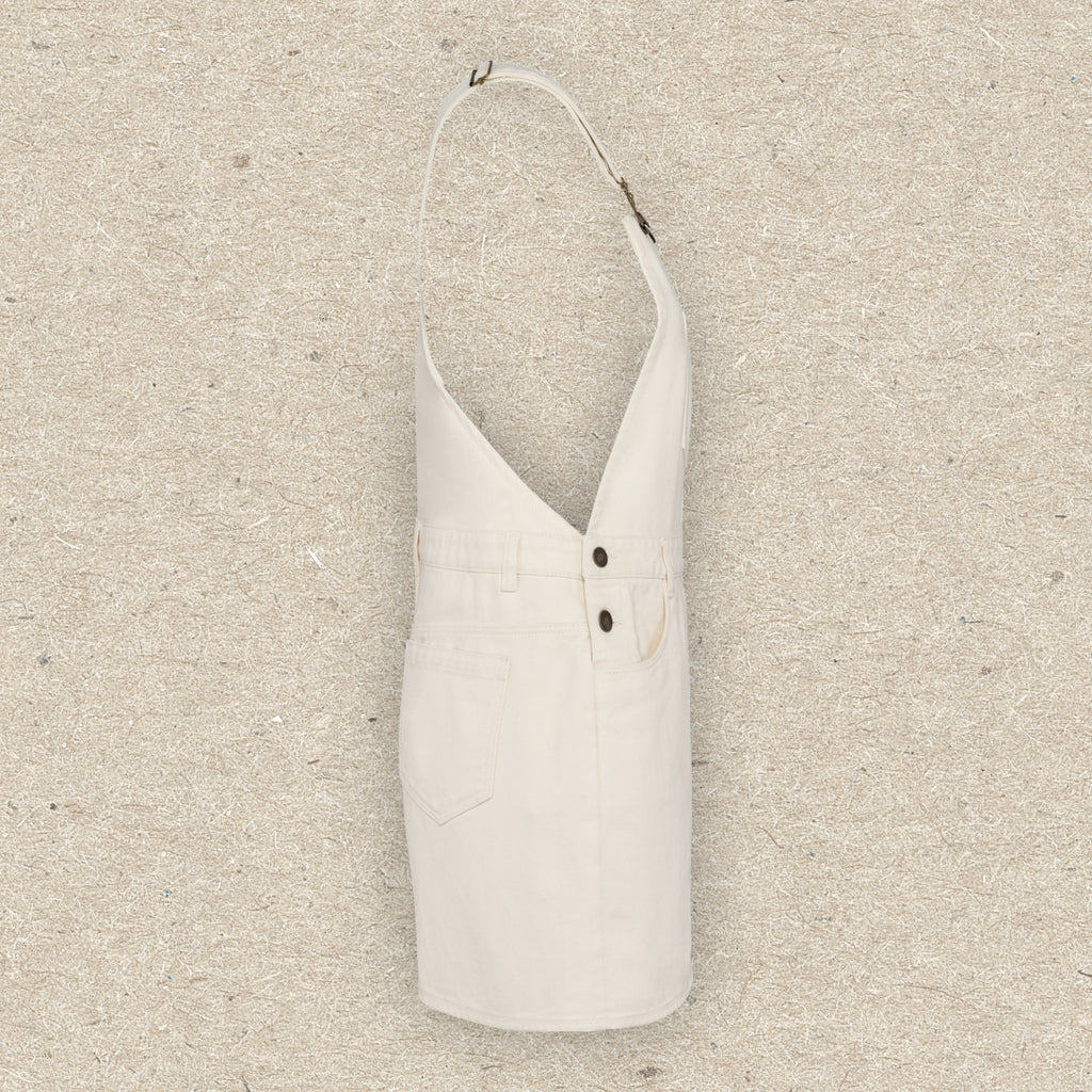 Women's Dungaree Dress | Organic Cotton | Heavyweight