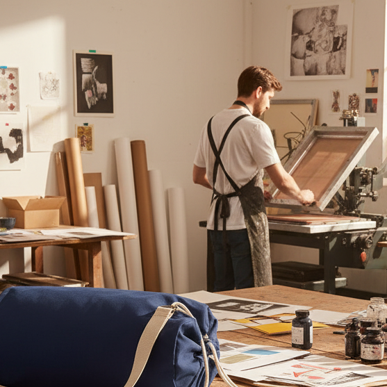 Ditty Duffle Bag || Organic Cotton | 340 gsm