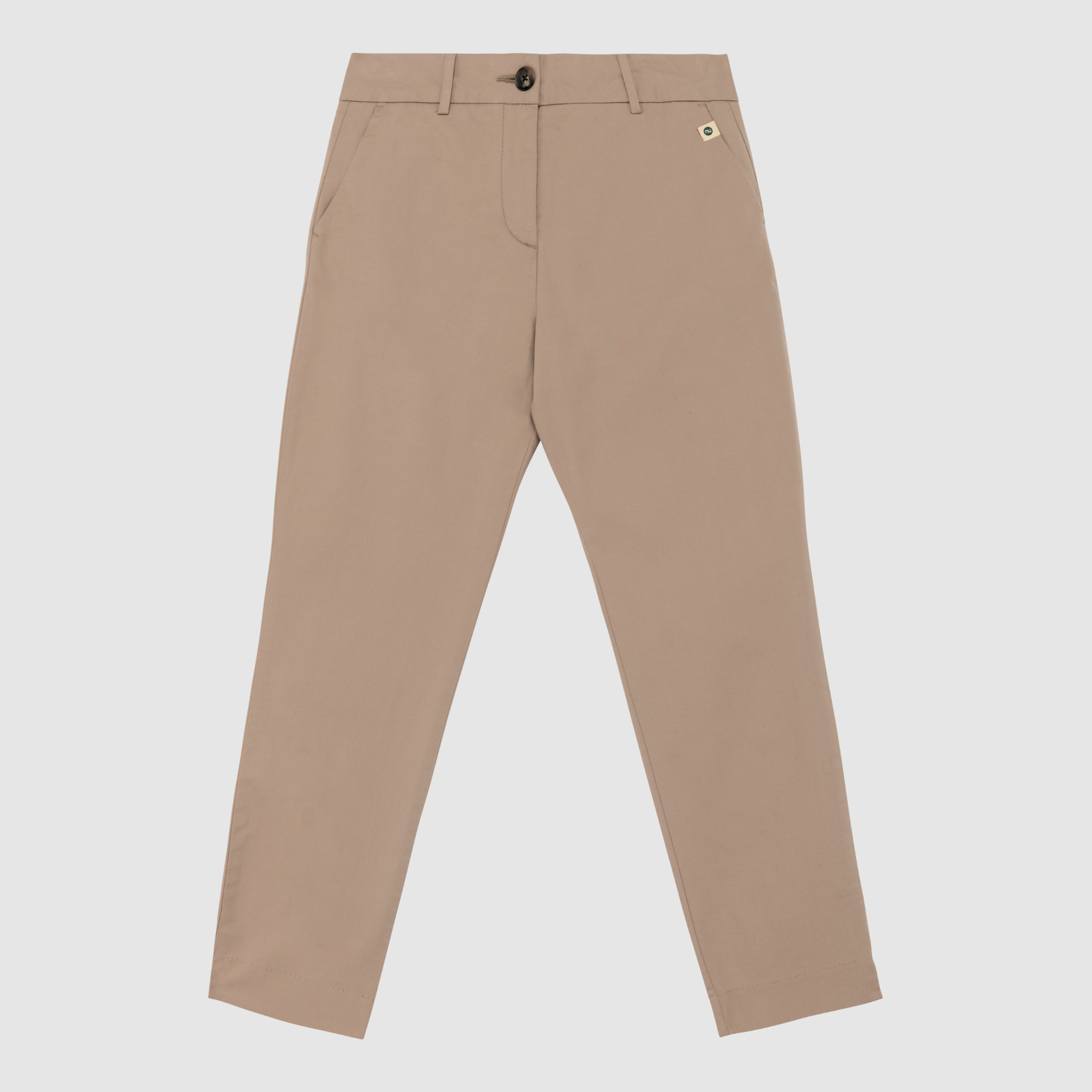 Women's Cropped Chinos | 98% Organic Cotton + 2% elastane