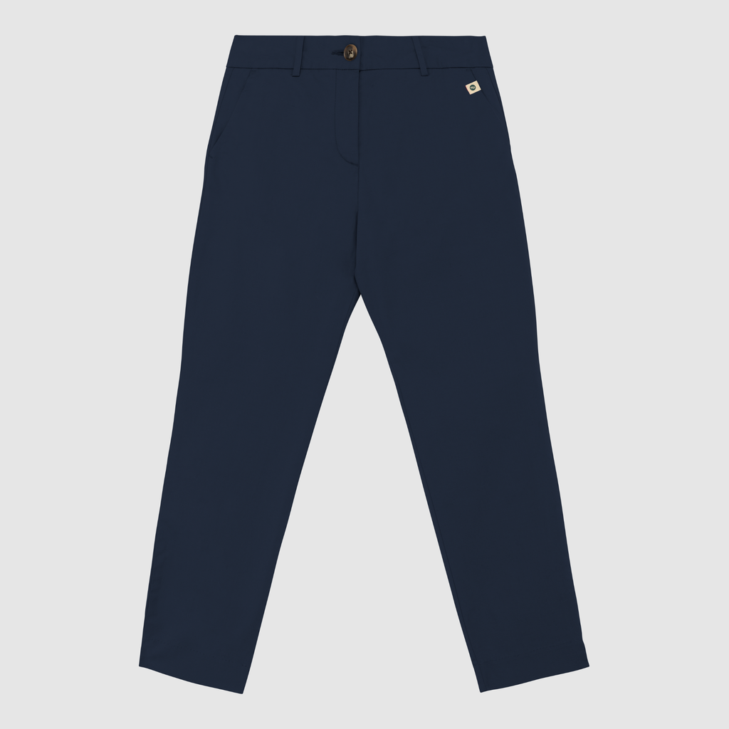 Women's Cropped Chinos | 98% Organic Cotton + 2% elastane