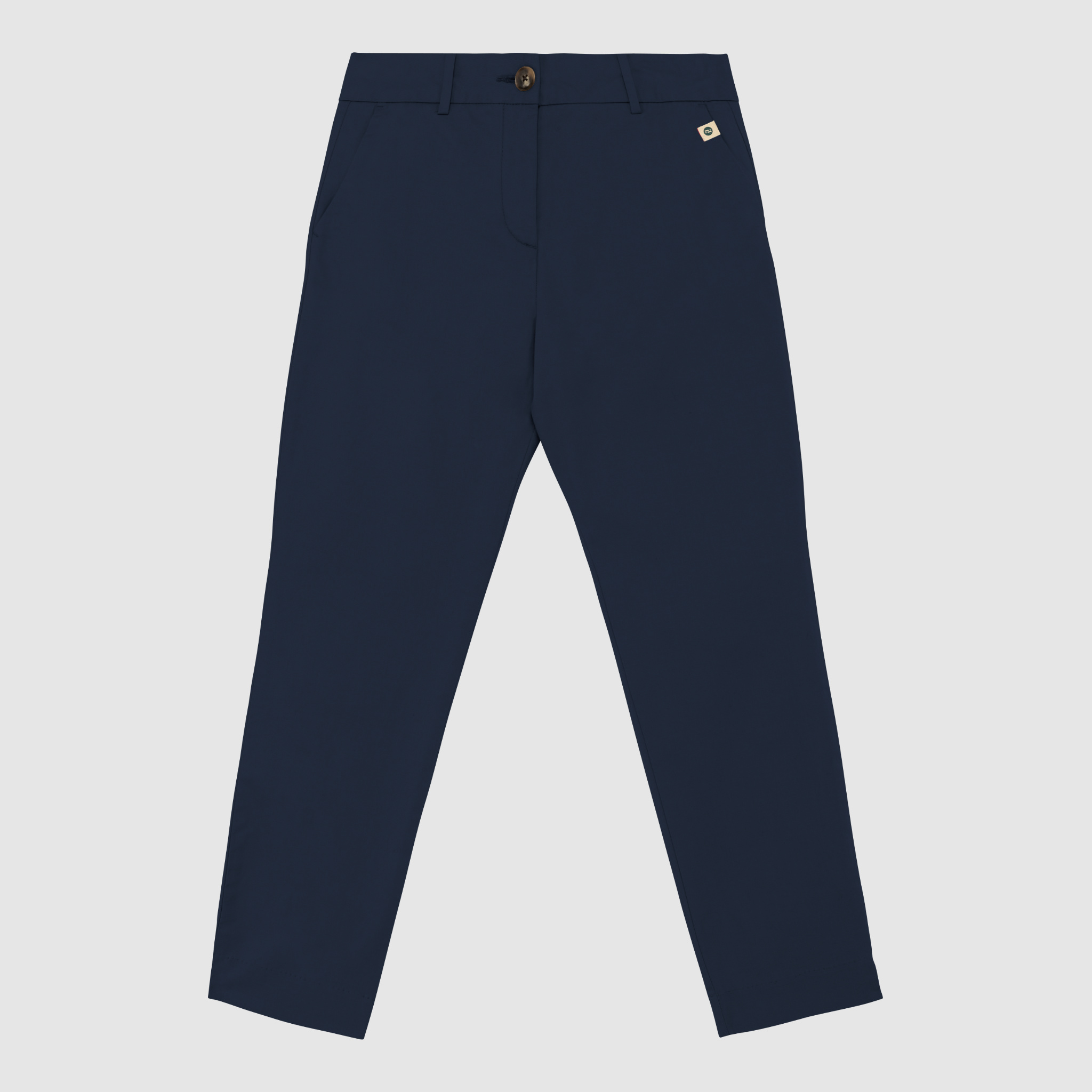Women's Cropped Chinos | 98% Organic Cotton + 2% elastane